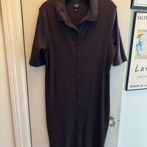 Beautiful GAP Ribbed Polo Dress - Picture 4 of 4